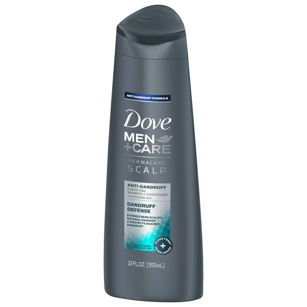 Dove Men+Care Dermacare, aplicación en espuma, limpia y acondiciona simultáneamente.