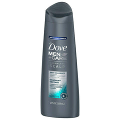 Dove Men+Care Dermacare, aplicación en espuma, limpia y acondiciona simultáneamente.