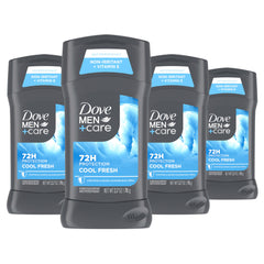 Dove Men+Care desodorante antitranspirante en barra, aroma acuático, para uso diario.