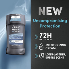 Dove Men+Care desodorante barra fragancia de lino suave