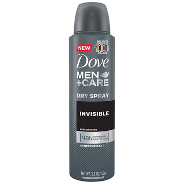 Dove Men Care invisible en aerosol, aplicación suave para uso diario
