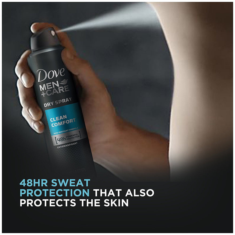 Paquete triple Dove Men Care invisible, práctico para la rutina diaria