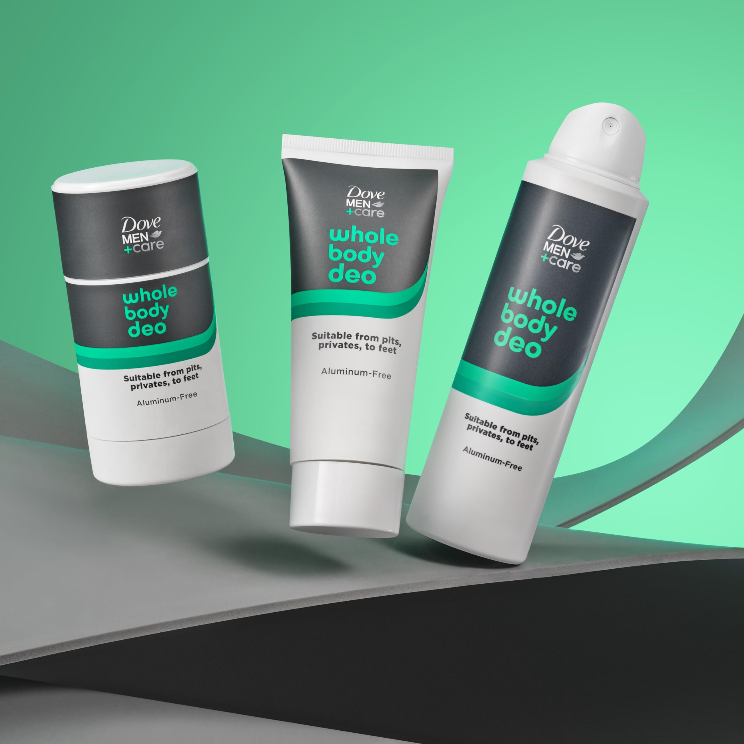 DOVE MEN + CARE sin aluminio, opción para piel sensible