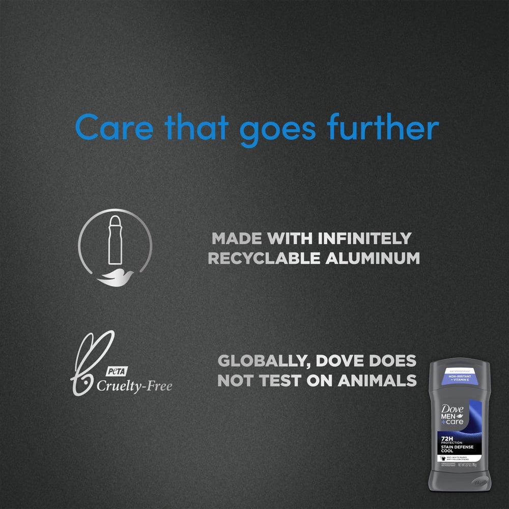 DOVE MEN + CARE Stick aroma romero y ciruela para sensación fresca.