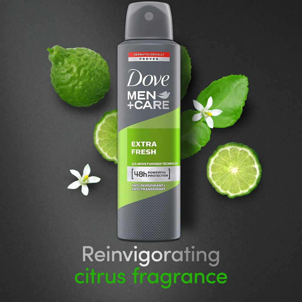 Dove Men+Care Extra Fresh, uso en gimnasio para mantener la frescura tras entreno.