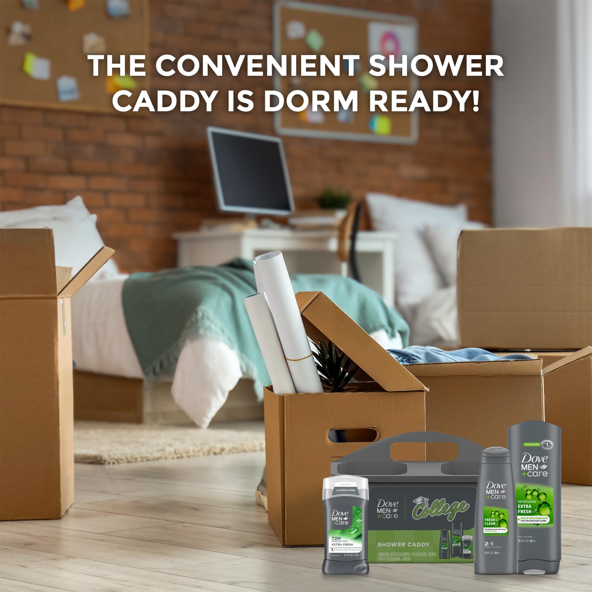Dove Men+Care fragancia fresca en set regalo para ducha