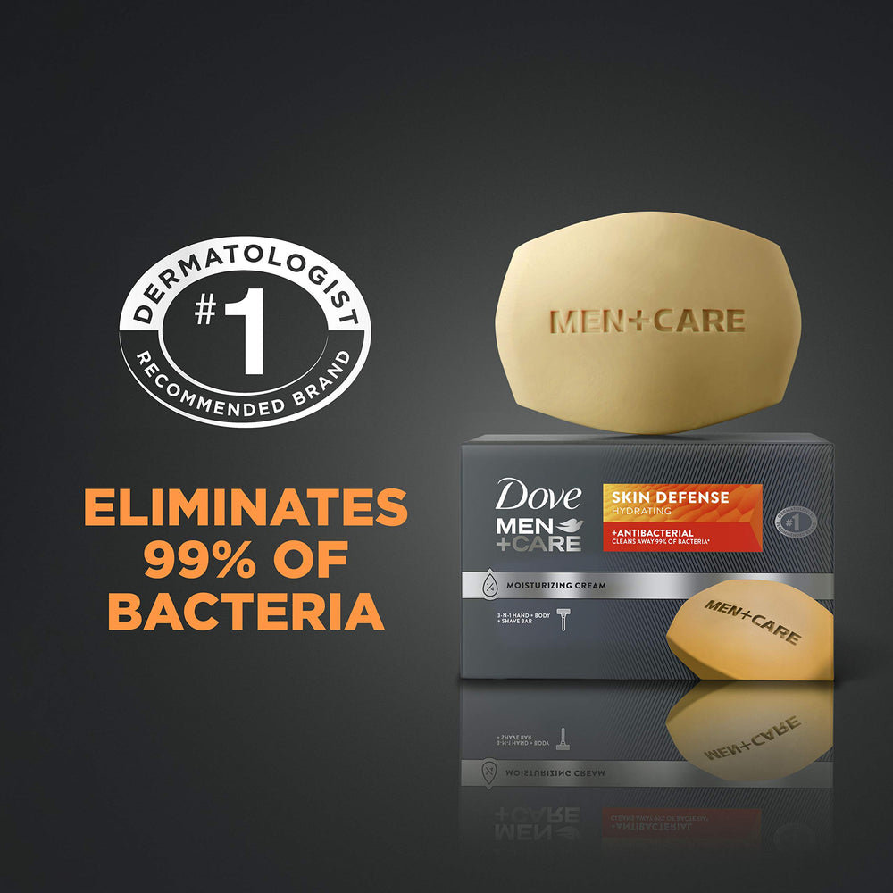 Dove Men+Care Jabon Barra Nutrición para piel fortalecida.