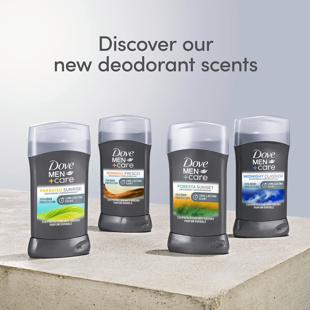 Dove Men+Care Mañana Fresco envase reciclable y responsable.