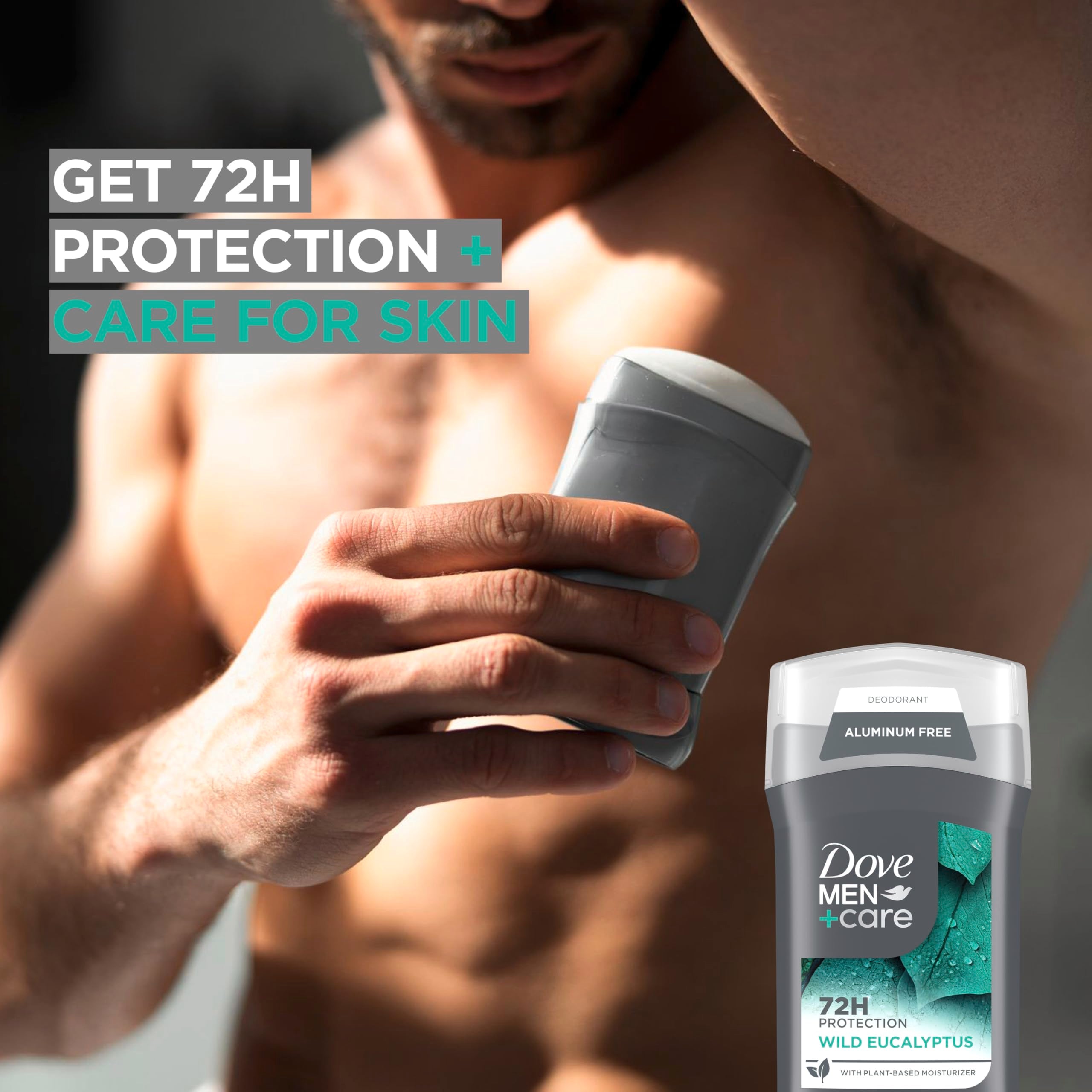 Dove Men+Care pack de 3 desodorantes para casa, trabajo o gimnasio.