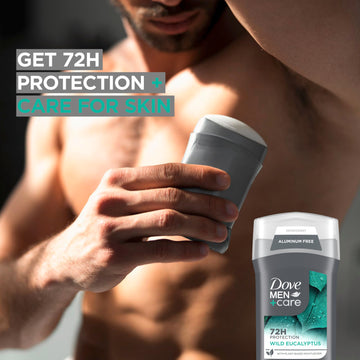 Dove Men+Care pack de 3 desodorantes para casa, trabajo o gimnasio.