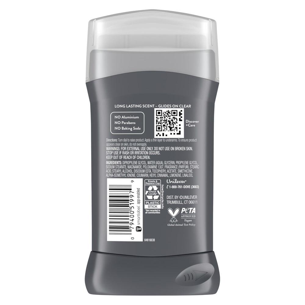 Protección de 72 horas de Dove Men+Care en una barra resistente