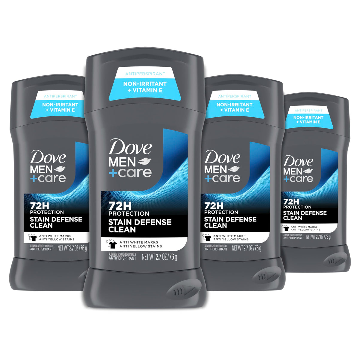 Dove Men+Care Desodorante en barra, aplicación suave para axilas frescas todo el día