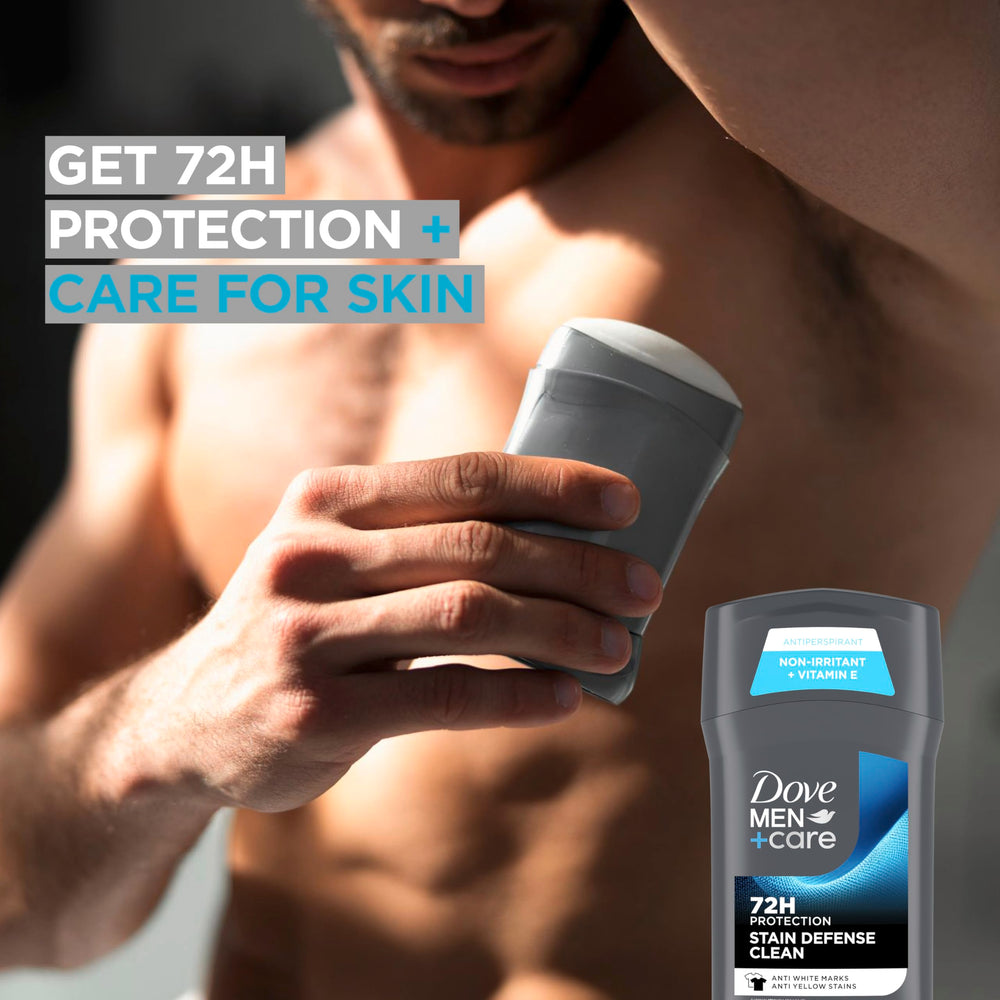 Dove Men+Care Fragancia suave y ligera para una sensación fresca continua