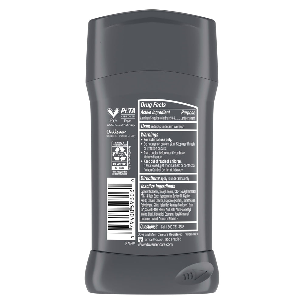 Dove Men+Care Protección 72h para sudor y olor durante el día