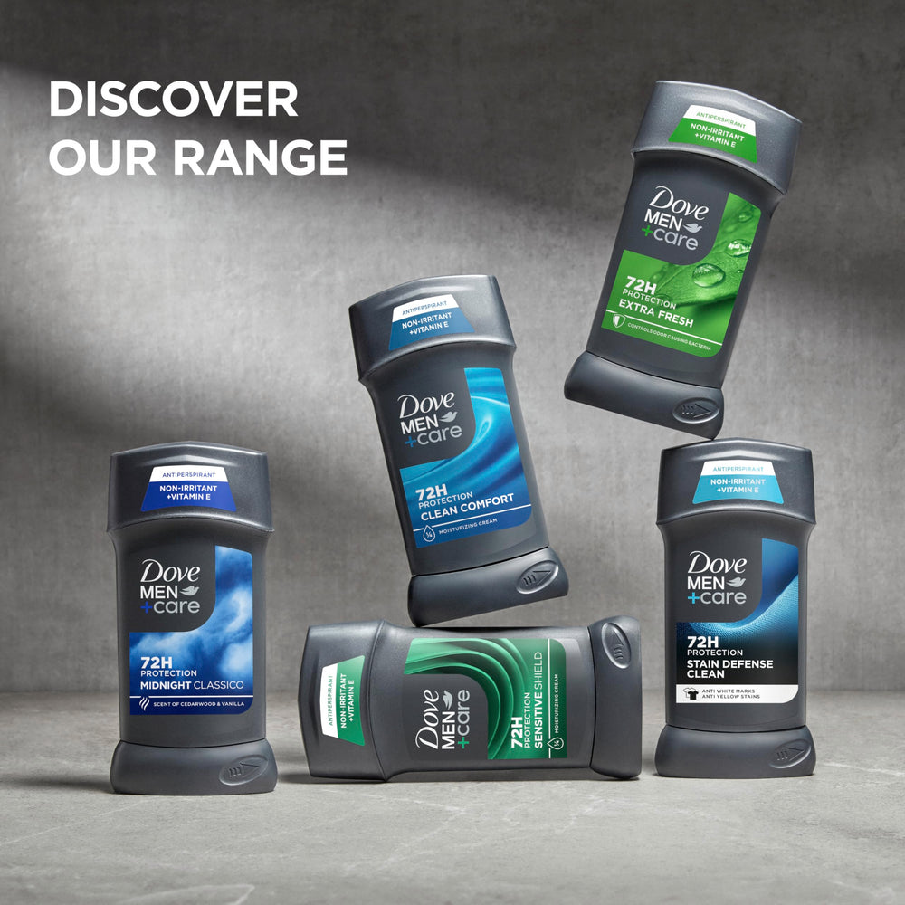 Dove Men+Care Reducción de manchas amarillas en prendas
