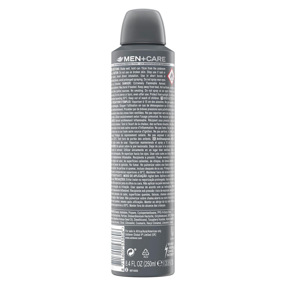 Protección de 48 horas con DOVE MEN + CARE para sudor y olor.