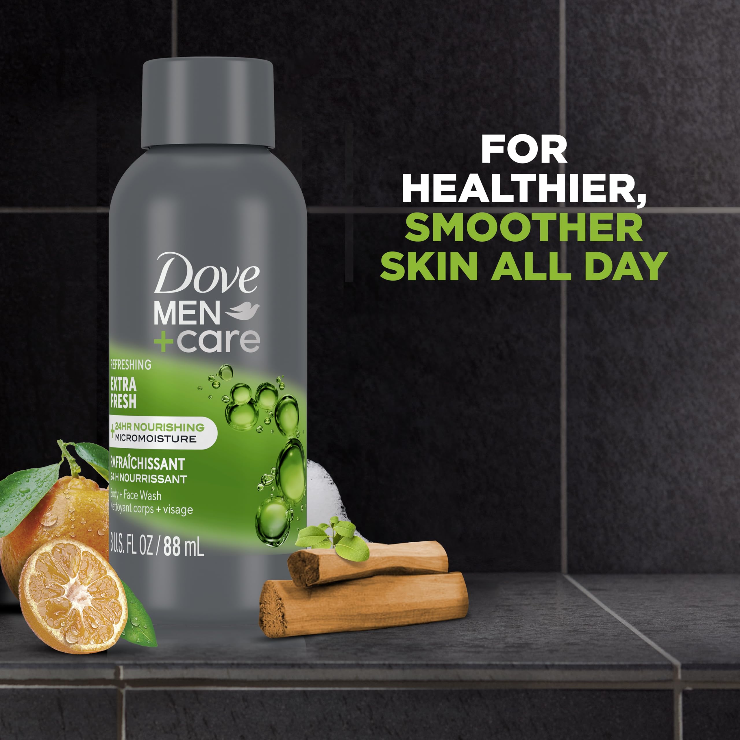 Dove Men+Care envase reciclable, compromiso con el medio ambiente.