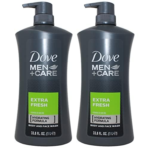 Dove Men+Care Extra Fresh, espuma suave y fresca durante la ducha.