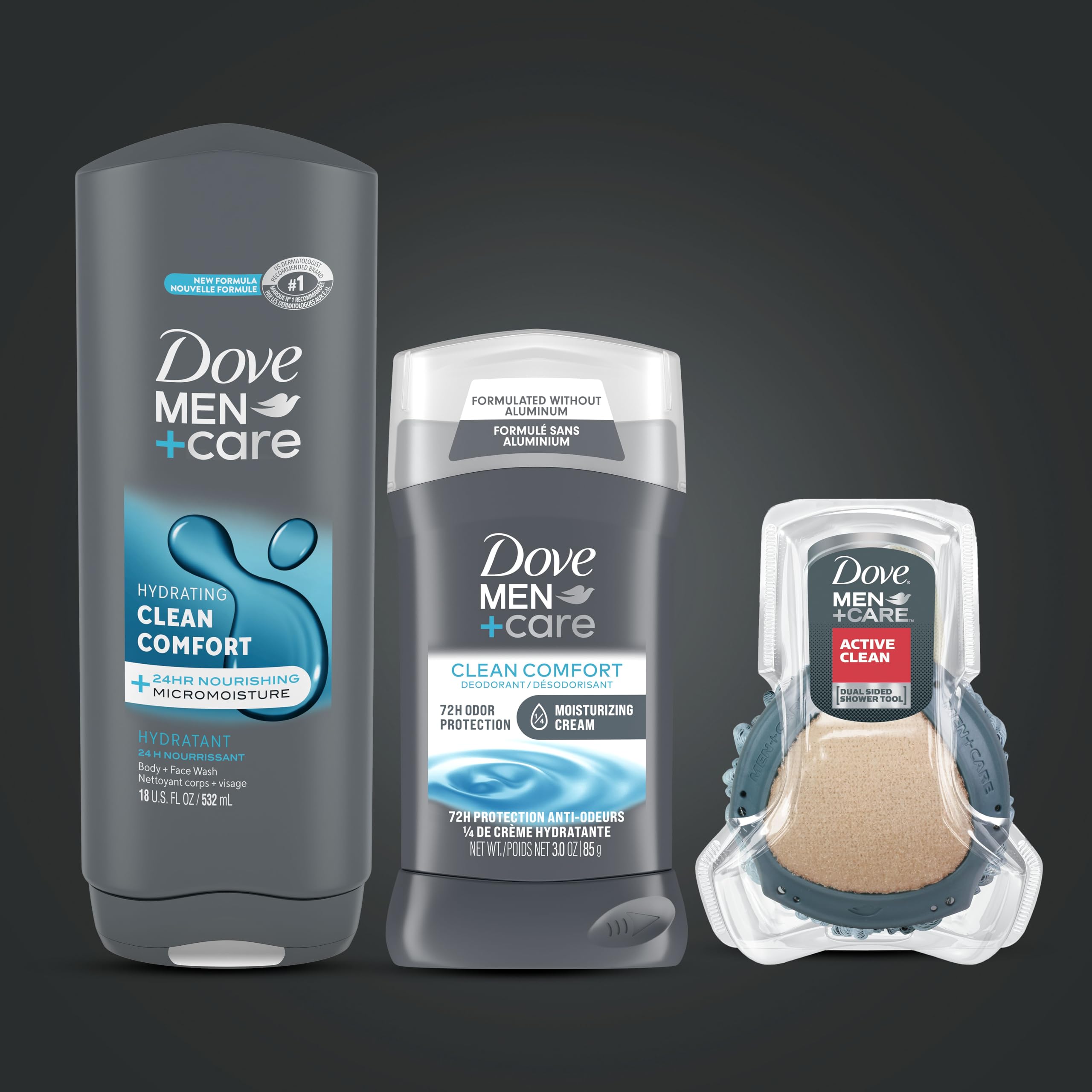 Ritual de cuidado con Dove Men+Care para sentir frescura al final del día.