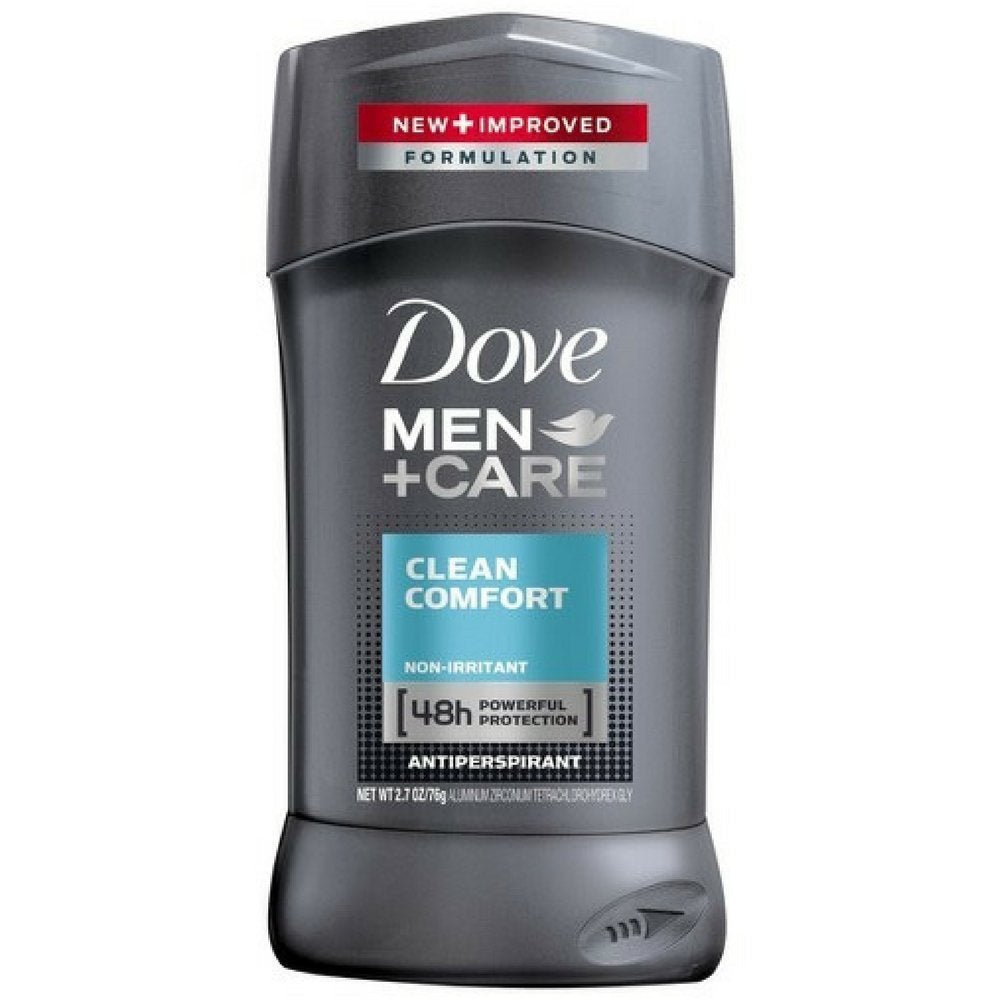 Bâton Dove Men+Care — propreté et confort durable contre la transpiration toute la journée.