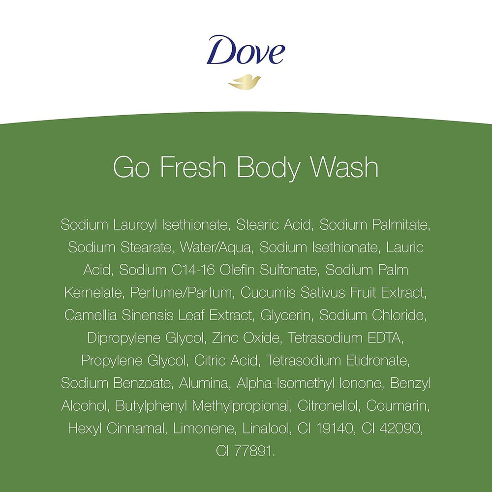 Dove Pack de 3 unidades, ducha corporal para uso familiar.