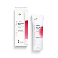 Dove Pro-Ceramide Serum Cuerpo: frasco para uso diario.