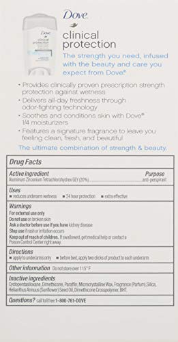 Dove Protección Clínica Original Clean, barra en uso, sensación de frescura diaria