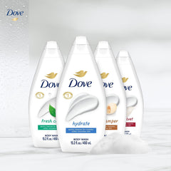 Dove Seda Terciopelo: sensación lujosa y sedosa tras el lavado.