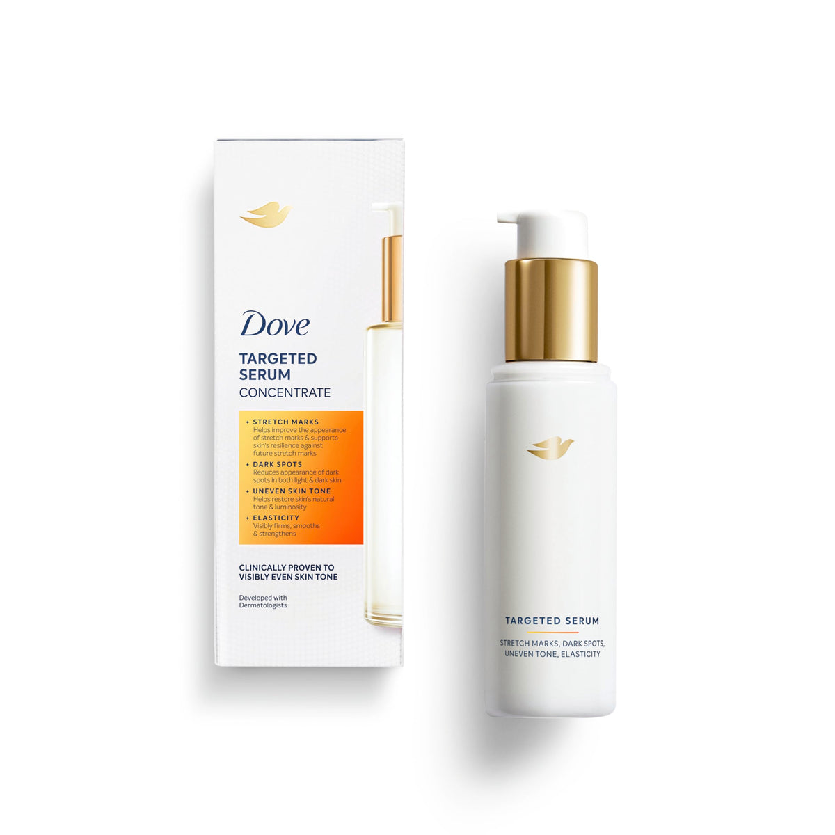 Dove suero focalizado, botella: mejora tono y elasticidad de la piel