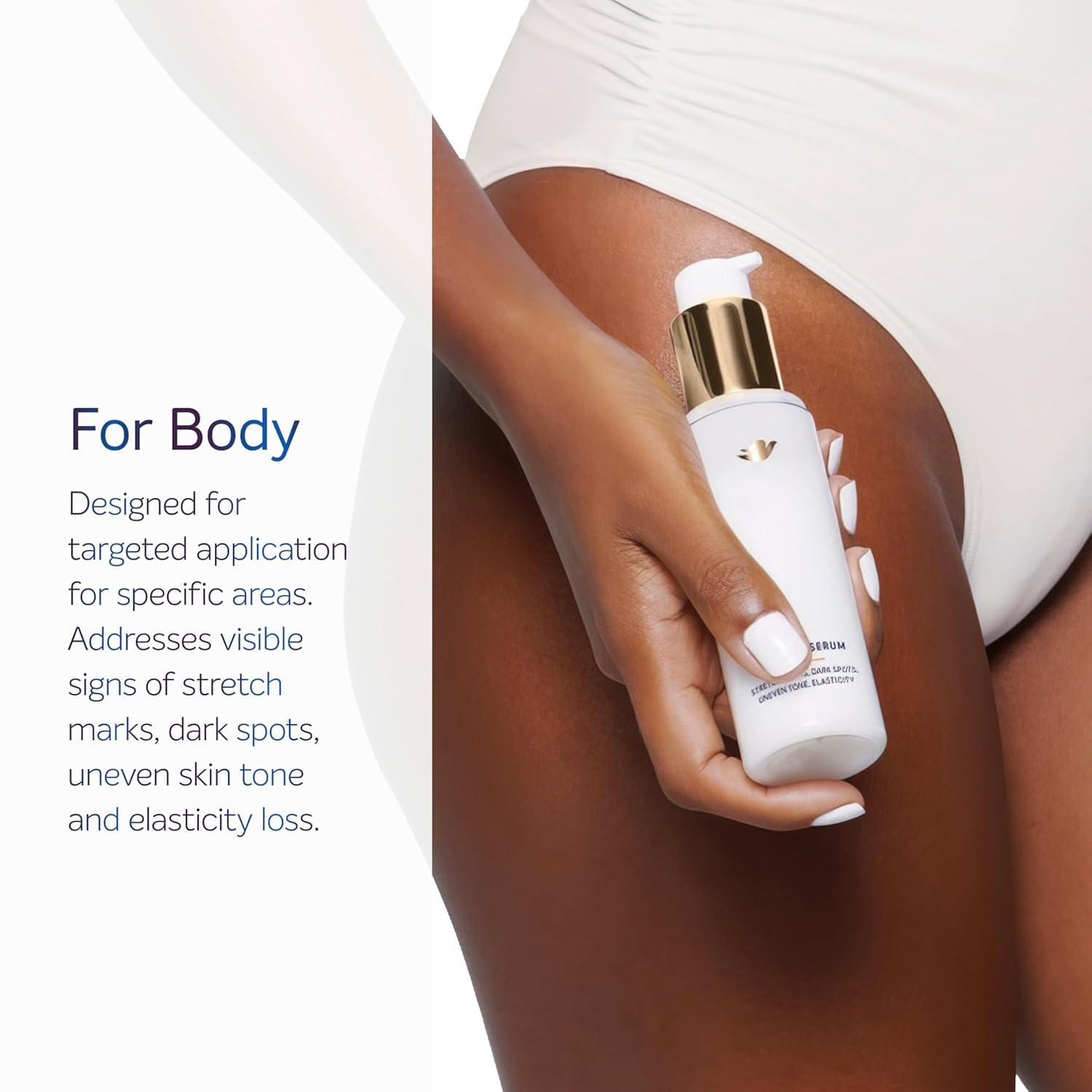 Dove suero focalizado, textura ligera: absorción rápida sin grasa