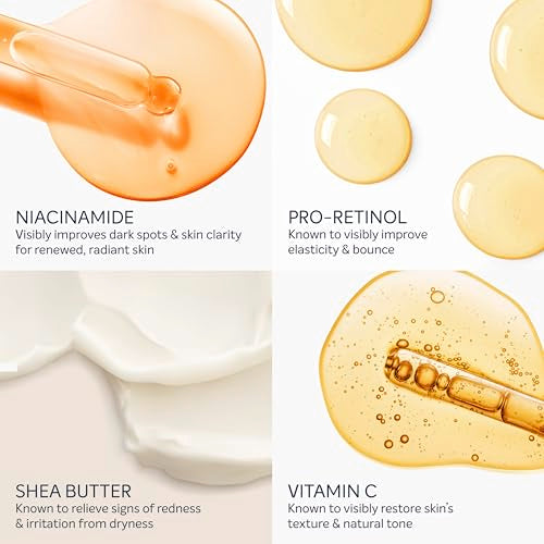 Dove Serum swirl on forearm showcasing creamy texture