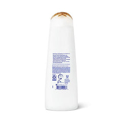Dove Soluciones Nutritivas muestra textura ligera con aceite terapéutico para cabello suave.