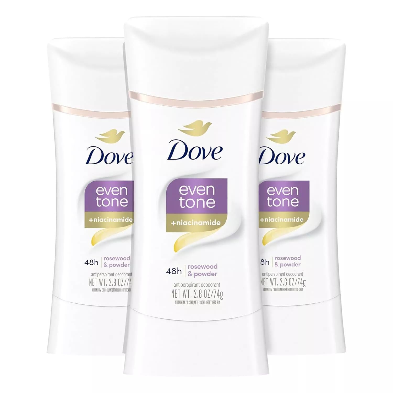 Desodorante Dove Tonos Iguales: aplicación suave para tono de piel uniforme.