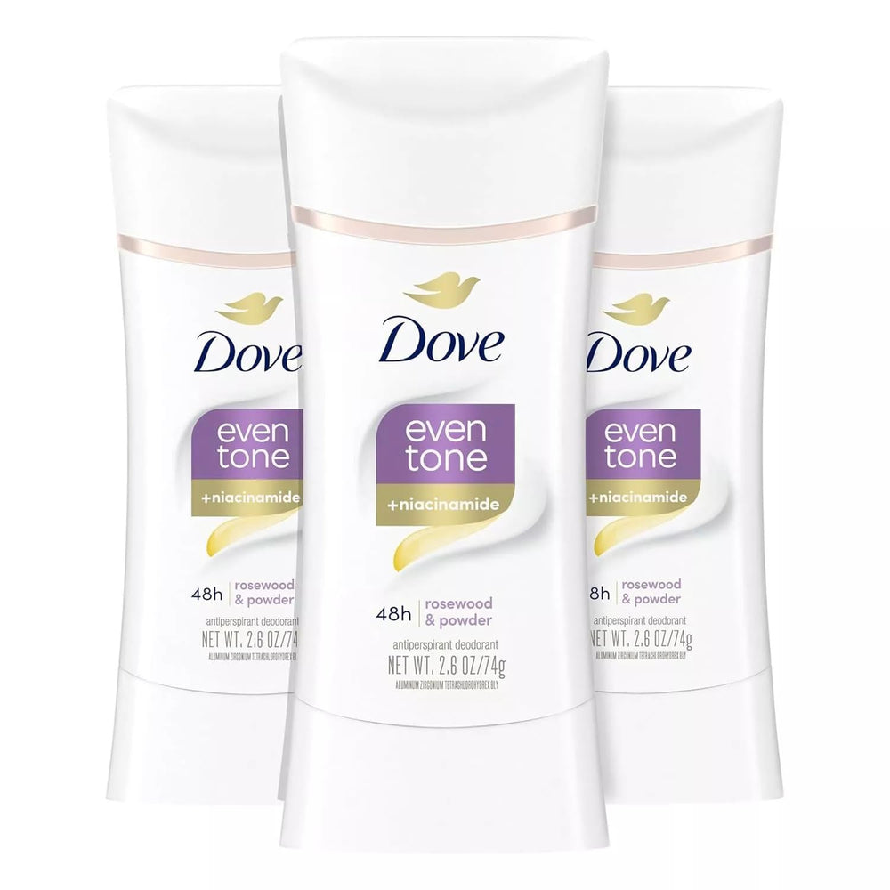 Desodorante Dove Tonos Iguales: aplicación suave para tono de piel uniforme.