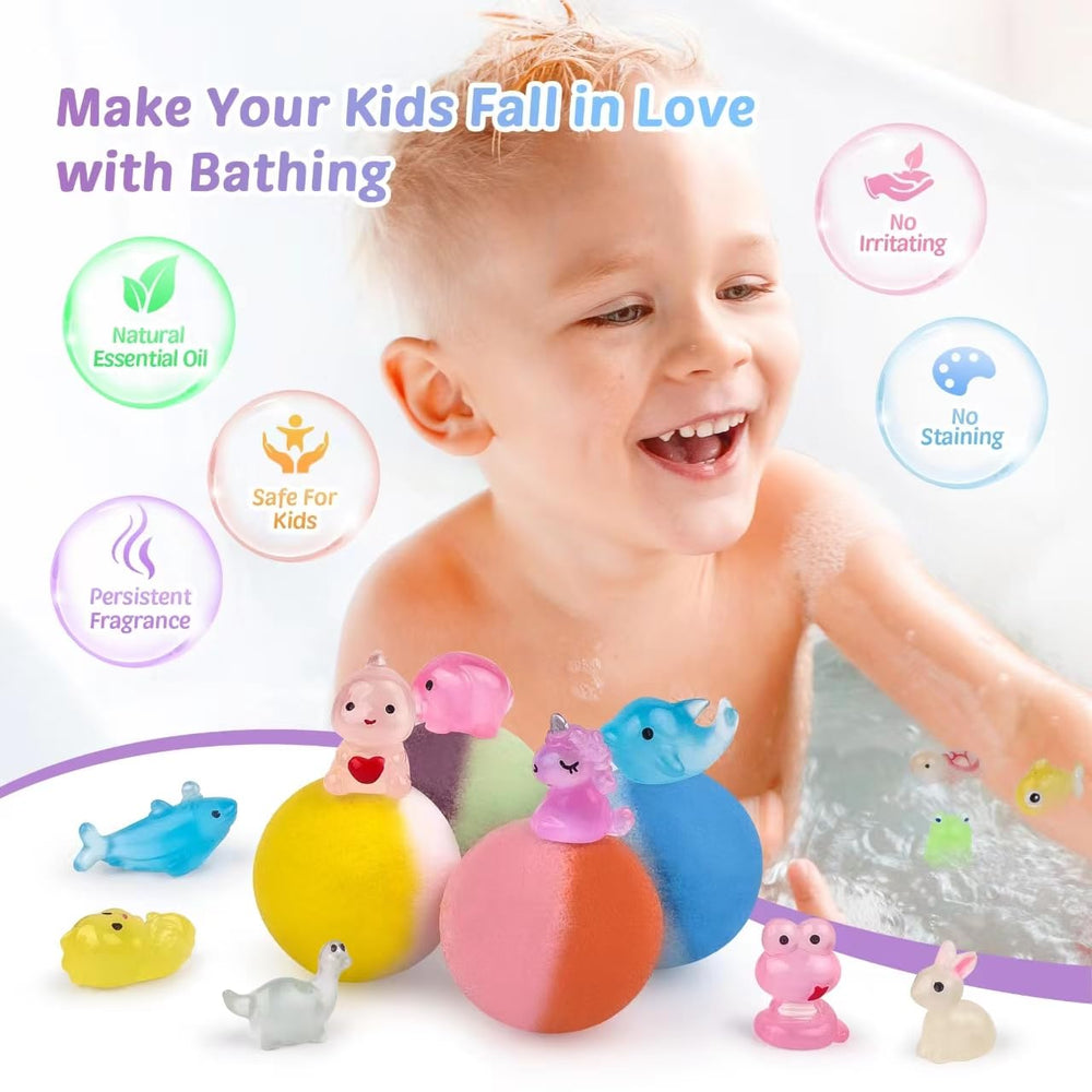 Bomba de baño DOVIPE con temática de animales para imaginación