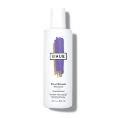 Champú dpHUE Rubio Frío con pigmentos morados neutraliza tonos amarillos del cabello.