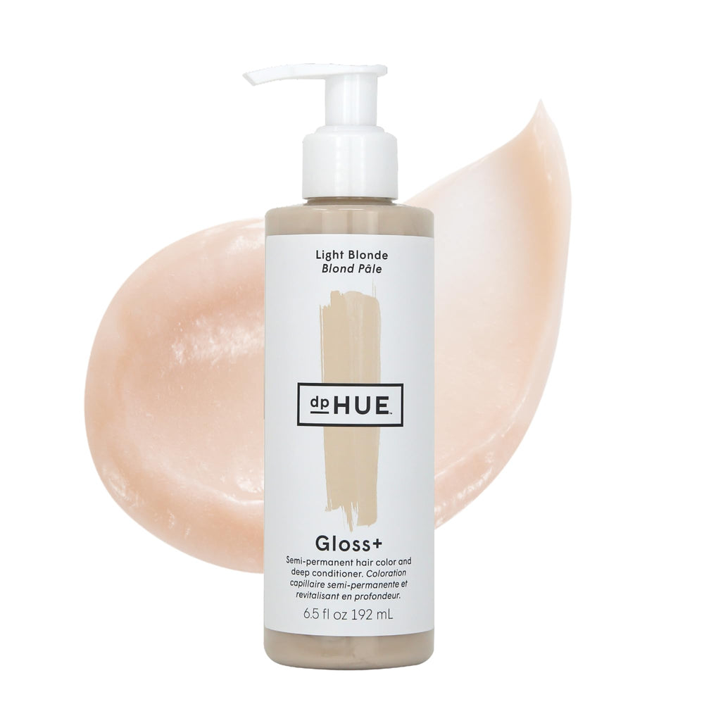 dpHUE Gloss+ Light Blonde: aplicación suave para realzar brillo y color temporal.