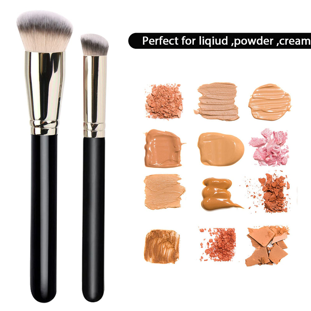 Dpolla pincel-aplicacion-polvos-sellantes: textura suave para sellar y fijar maquillaje.