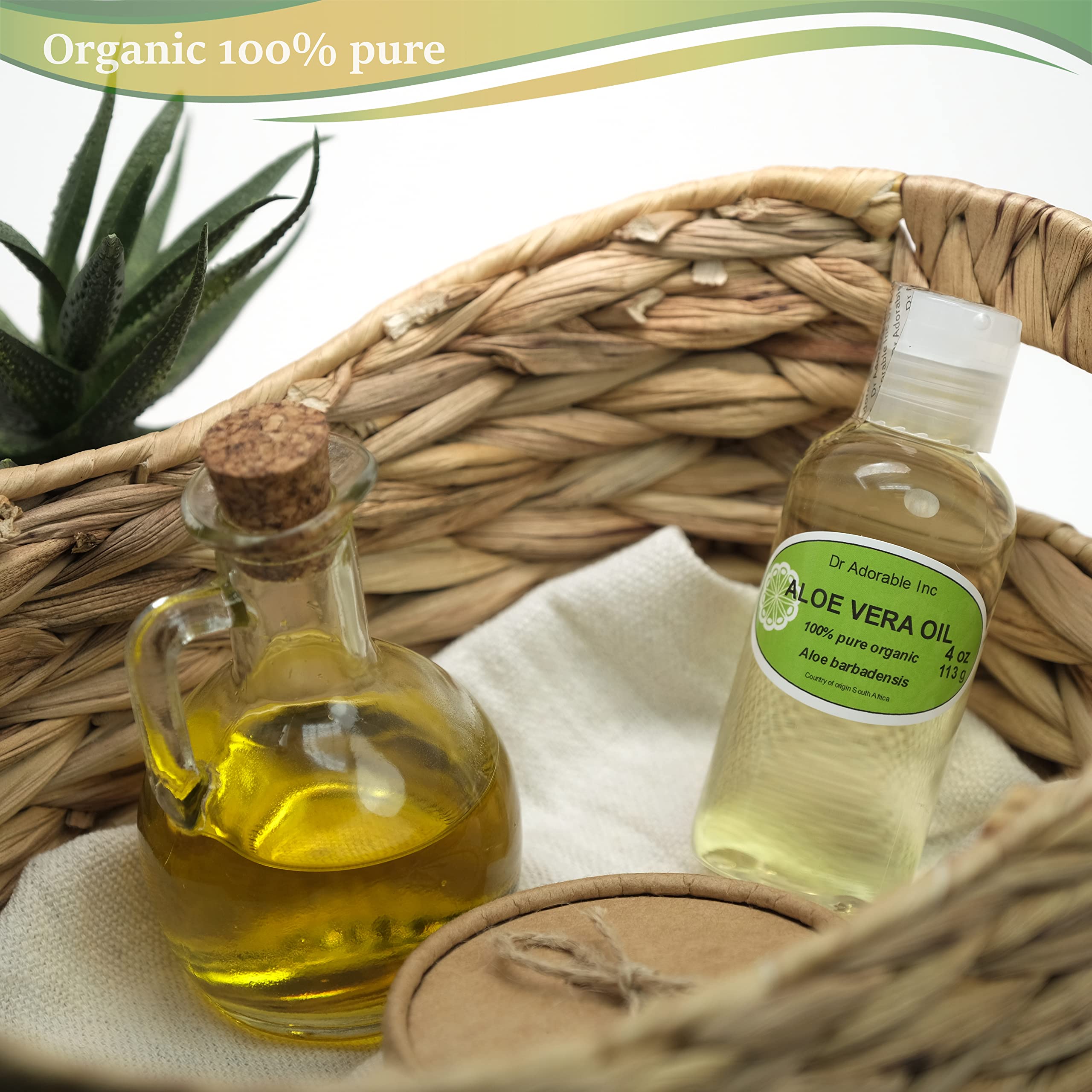 Dr Adorable Aceite de Aloe Vera: aplicación en piel para hidratación diaria