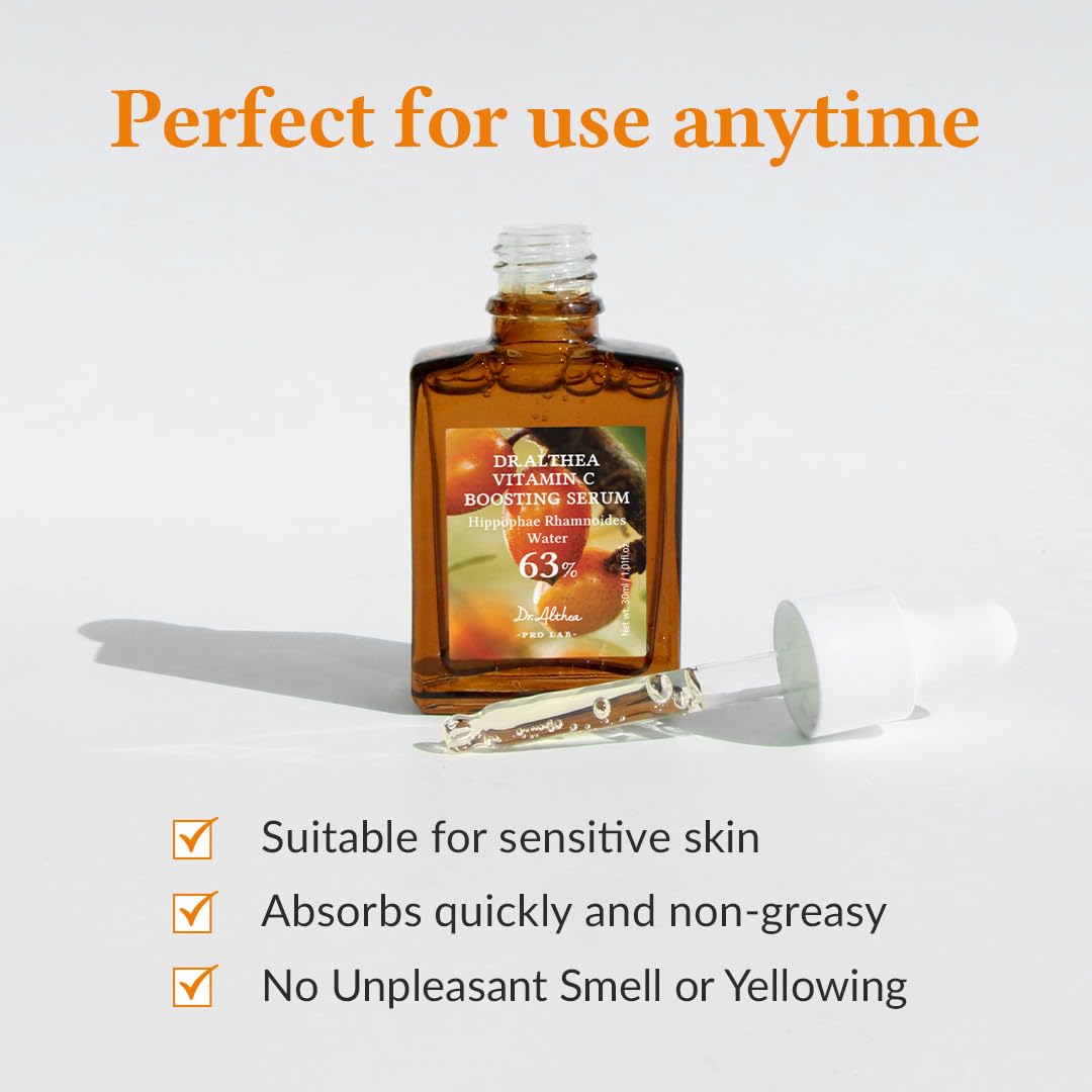Dr.Althea Vitamina C Serum: vegano certificado para piel sensible.