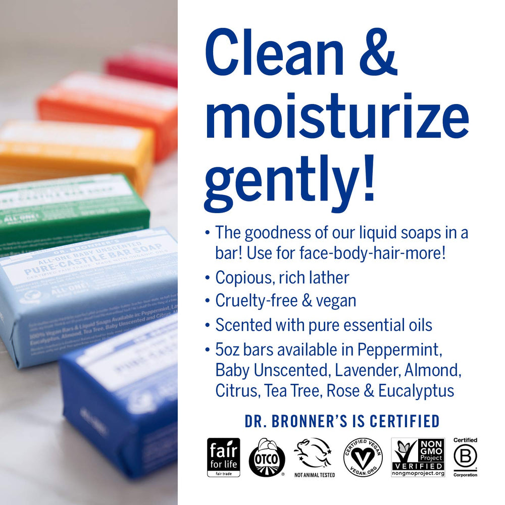 Dr. Bronner's All-One aroma almendra cálido y acogedor