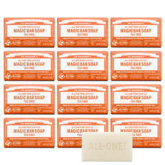 Dr. Bronner's barra de árbol de té para limpieza facial suave.