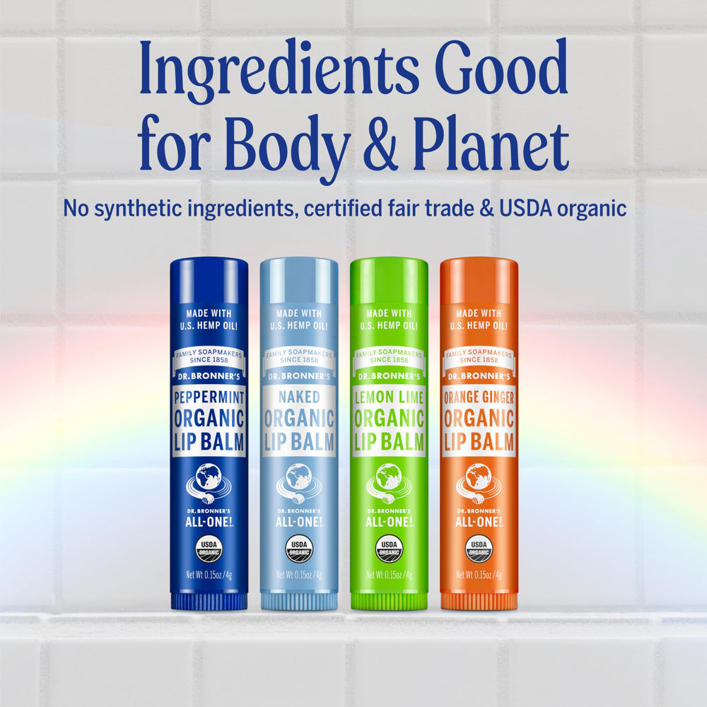 Dr. Bronner's envase 0-15 oz, tamaño compacto para bolso