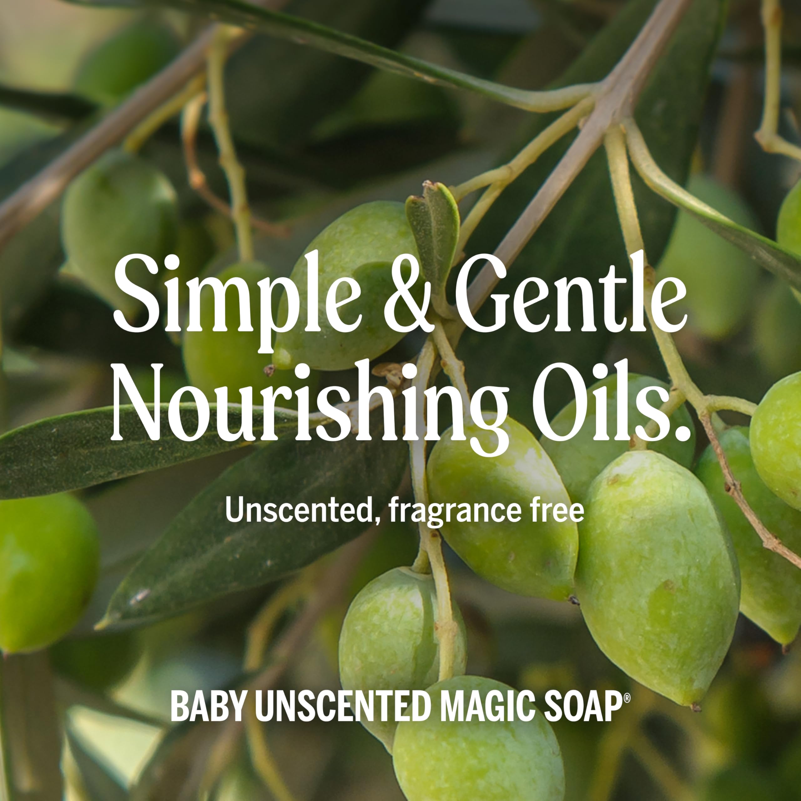 Ingredientes orgánicos certificados en Dr. Bronner's castile
