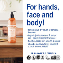 Envase reciclado de Dr. Bronner's que reduce residuos