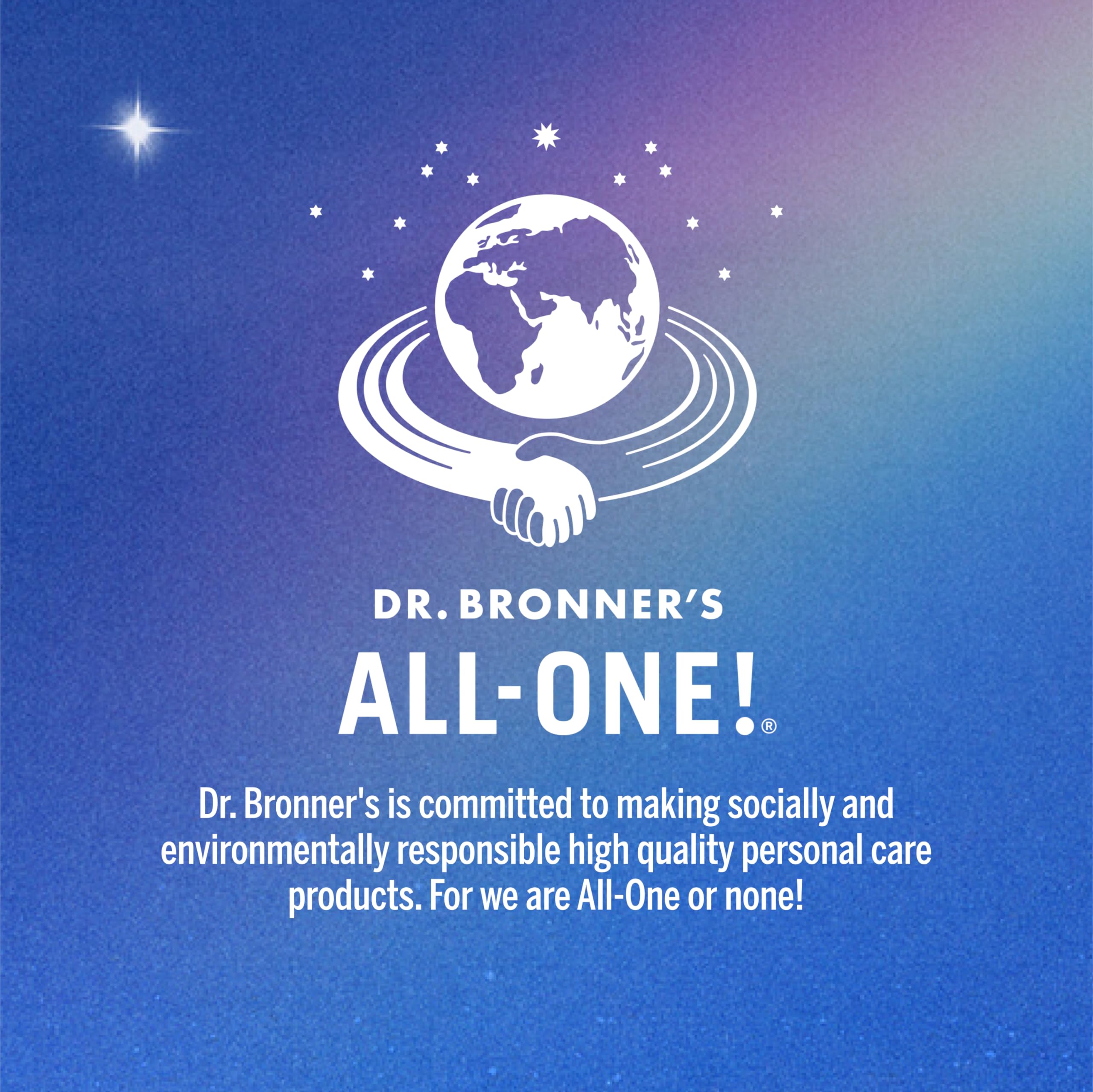 Uso diario con Dr. Bronner's eucalipto para cara, cuerpo y manos.