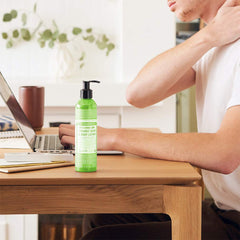 Dr. Bronner's Loción Orgánica Patchouli Lima, ingredientes orgánicos para piel nutrida.