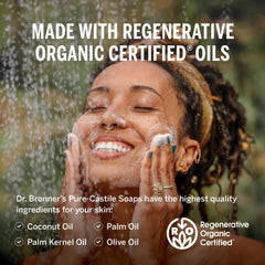 Dr. Bronner's Lavanda: uso práctico para manos, rostro y cuerpo.