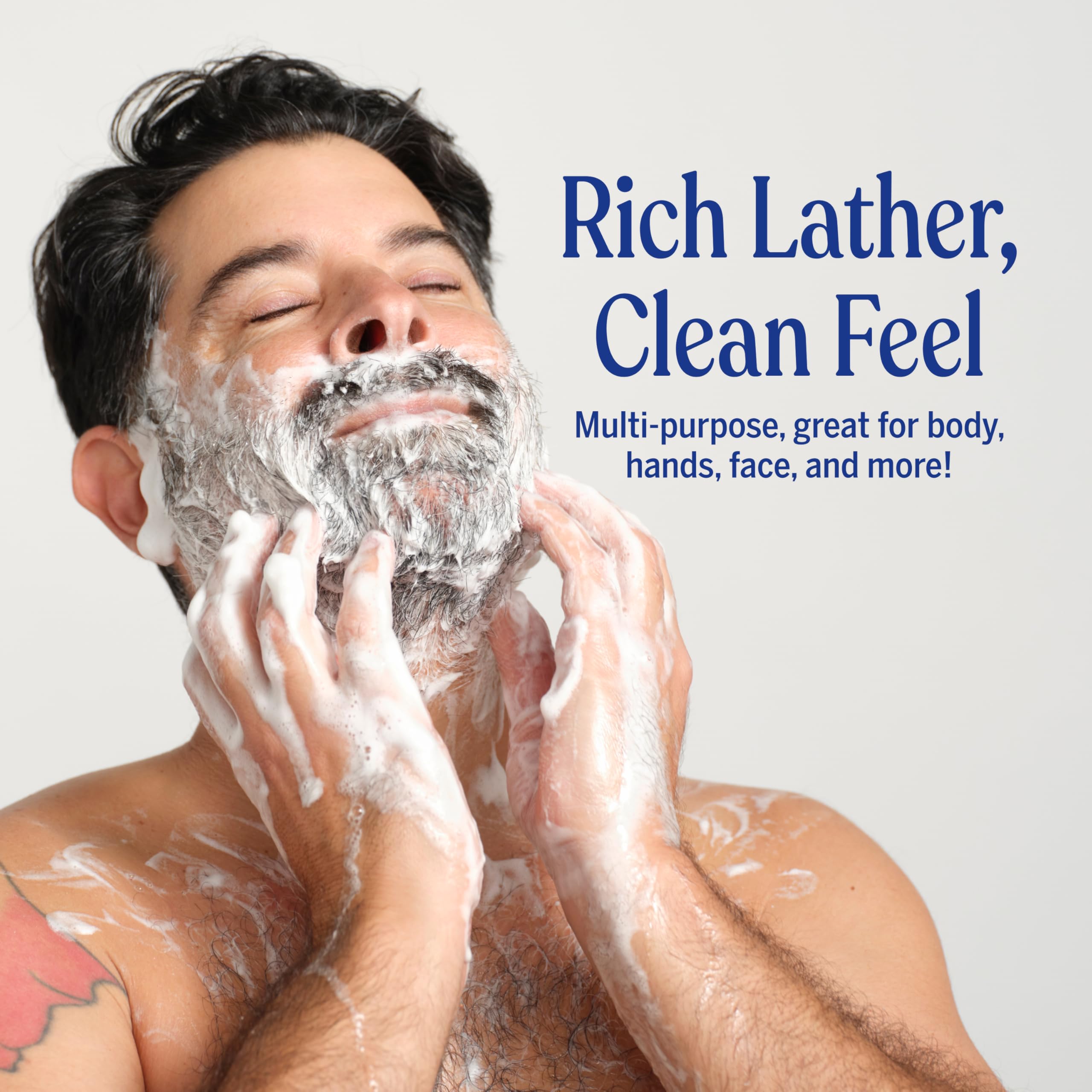 Cabello limpio y brillante tras lavado con Dr. Bronner's Castile Menta