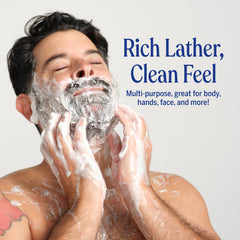 Cabello limpio y brillante tras lavado con Dr. Bronner's Castile Menta
